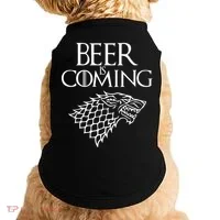Beer Is Coming Doggie Tank thumb 0