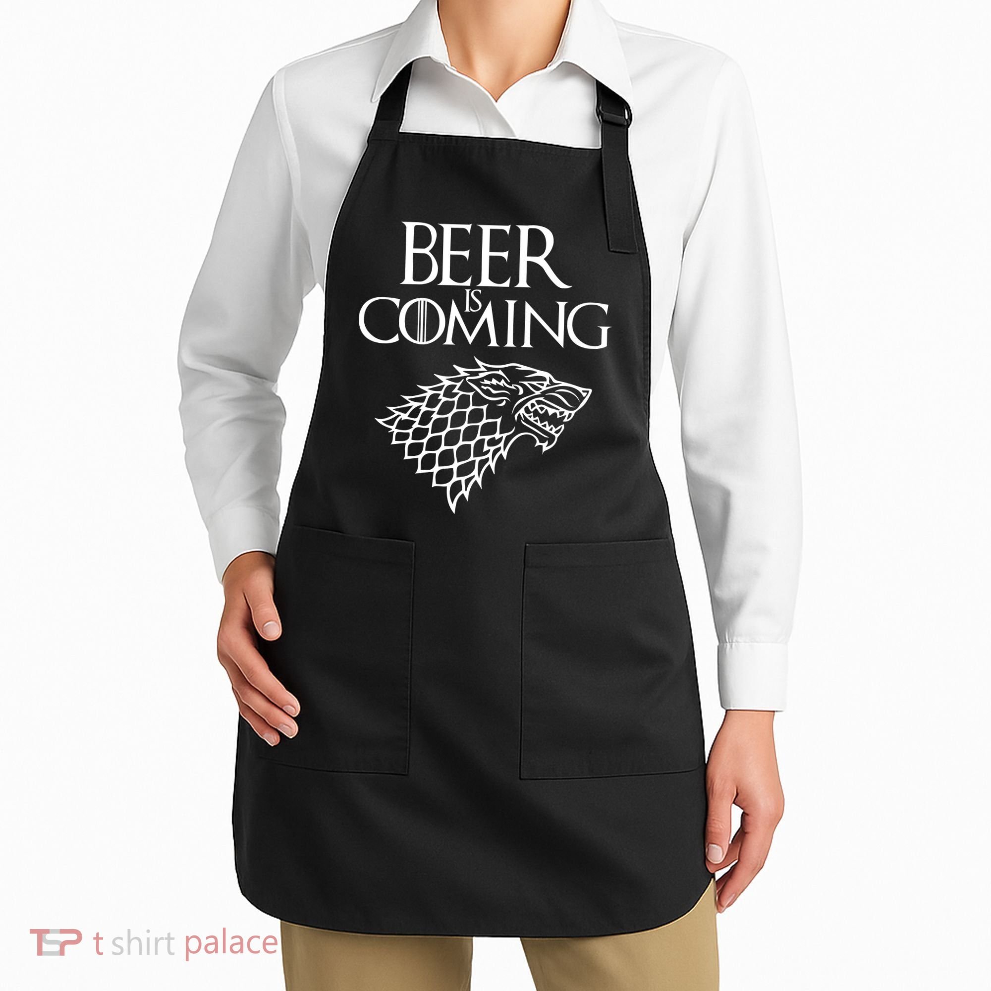Beer Is Coming Apron