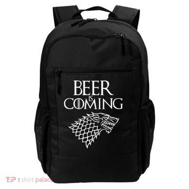Beer Is Coming Backpack