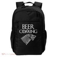 Beer Is Coming Backpack thumb 0