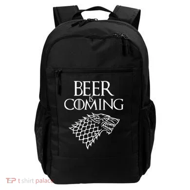 Beer Is Coming Backpack