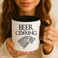 Beer Is Coming Coffee Mug thumb 3