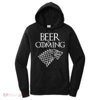 Beer Is Coming Women's Hoodie thumb 0