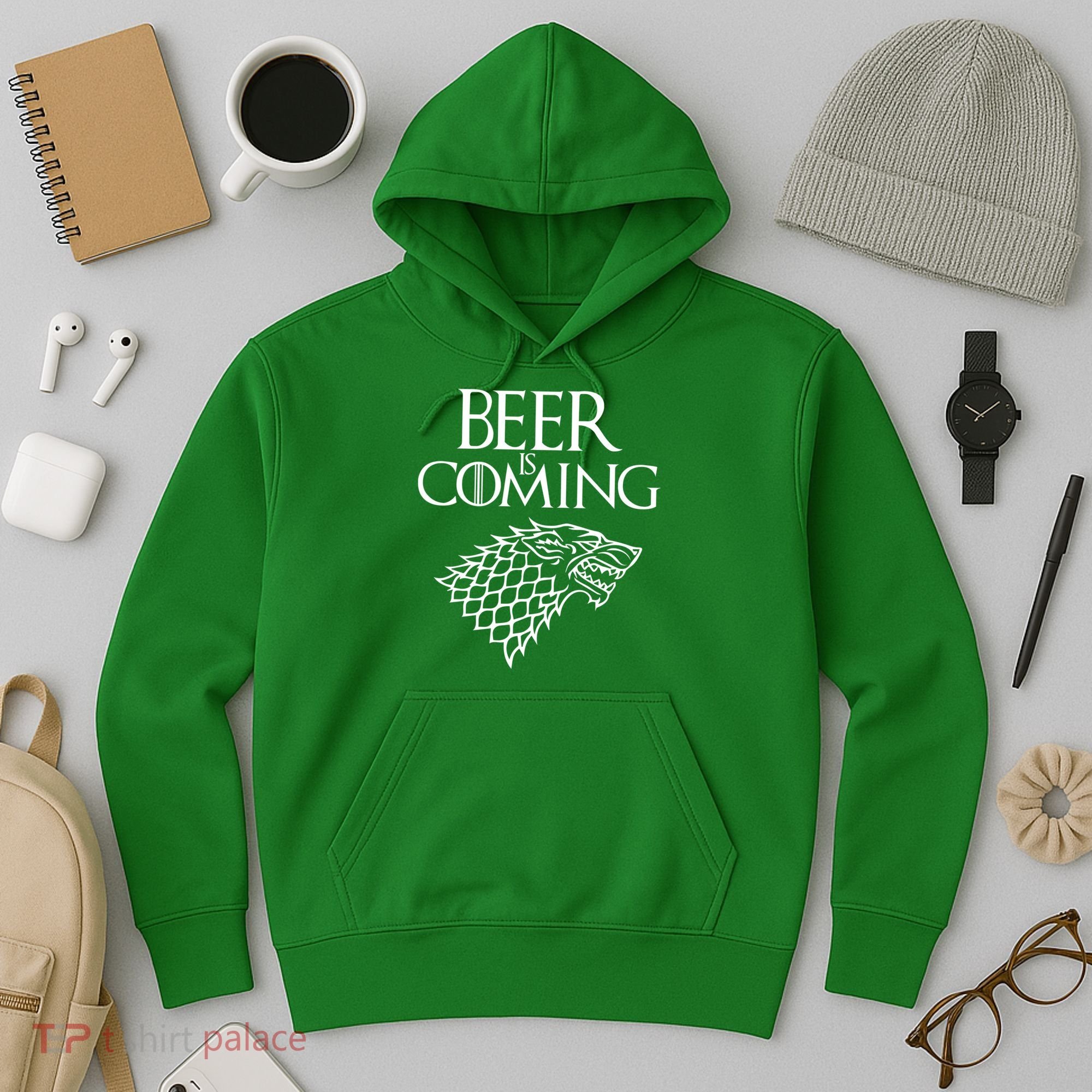 Beer Is Coming Hoodie