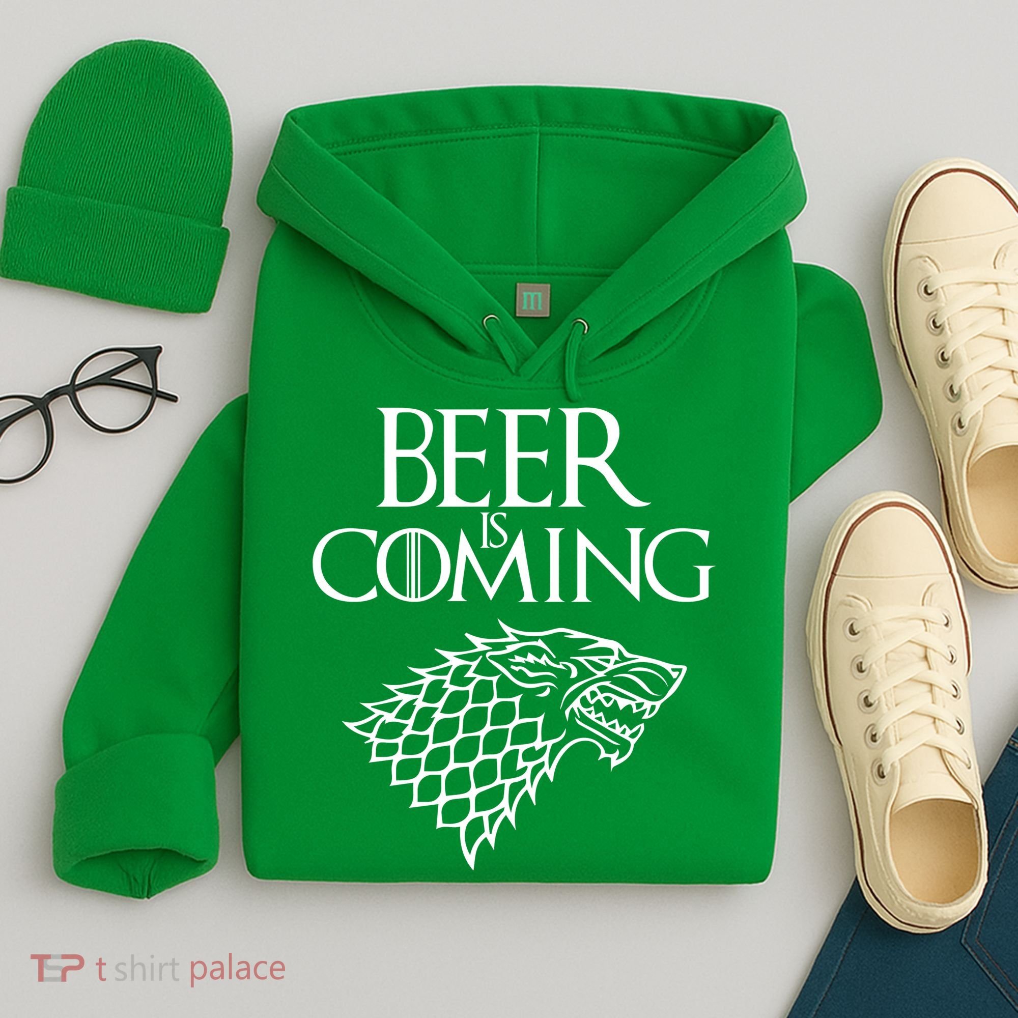 Beer Is Coming Hoodie