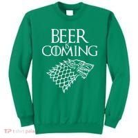 Beer Is Coming Sweatshirt thumb 0