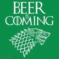 Beer Is Coming Button thumb 1