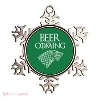 Beer Is Coming Ornament thumb 0