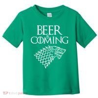 Beer Is Coming Toddler T-Shirt thumb 0