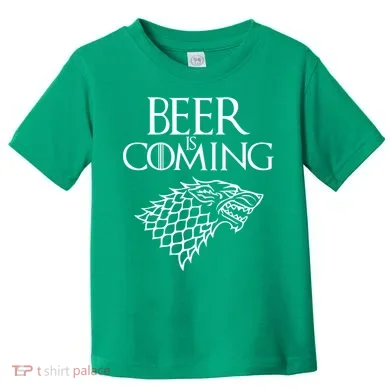 Beer Is Coming Toddler T-Shirt