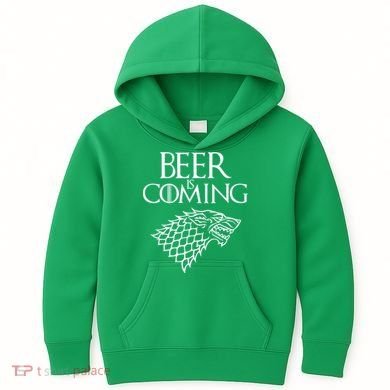 Beer Is Coming Kids Hoodie
