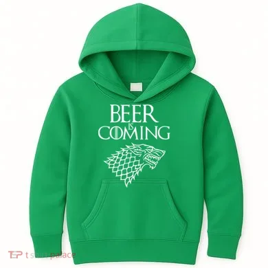 Beer Is Coming Kids Hoodie