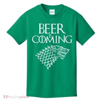 Beer Is Coming Kids T-Shirt