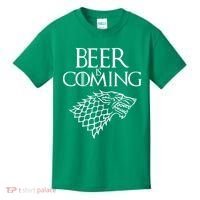 Beer Is Coming Kids T-Shirt thumb 0