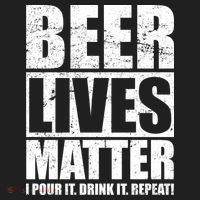 Beer Lives Matter Pour It Drink It Repeat Hat thumb 2