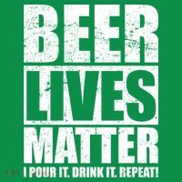 Beer Lives Matter Pour It Drink It Repeat Baby Bodysuit thumb 2