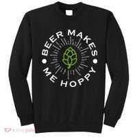 Beer Makes Me Hoppy Sweatshirt thumb 0