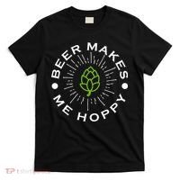 Beer Makes Me Hoppy T-Shirt thumb 0