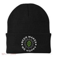 Beer Makes Me Hoppy Beanie thumb 0