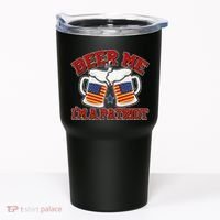 Beer Me I'm A Patriot USA Flag Beer Mugs Tumbler thumb 0