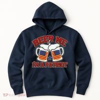 Beer Me I'm A Patriot USA Flag Beer Mugs Hoodie thumb 0