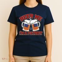 Beer Me I'm A Patriot USA Flag Beer Mugs T-Shirt thumb 4