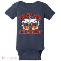 Beer Me I'm A Patriot USA Flag Beer Mugs Baby Bodysuit thumb 0