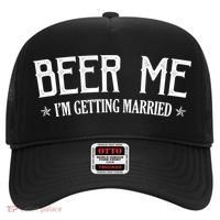 Beer Me I'm Getting Married Funny Wedding Hat thumb 0