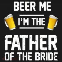 Beer Me I'm The Father Of The Bride Coaster thumb 2