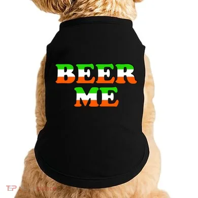 Beer Me St. Patrick's Day Doggie Tank