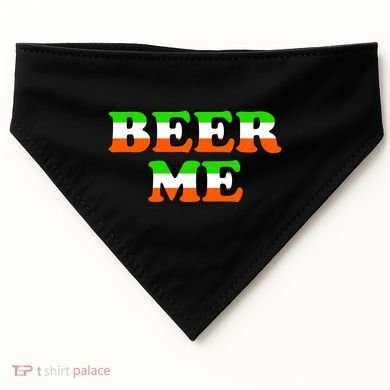 Beer Me St. Patrick's Day USA-Made Doggie Bandana