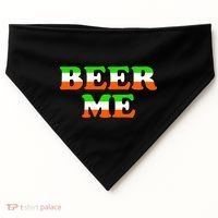 Beer Me St. Patrick's Day USA-Made Doggie Bandana thumb 0