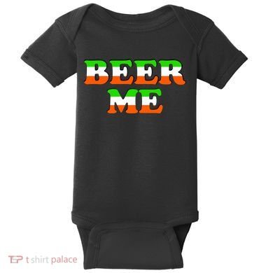 Beer Me St. Patrick's Day Baby Bodysuit