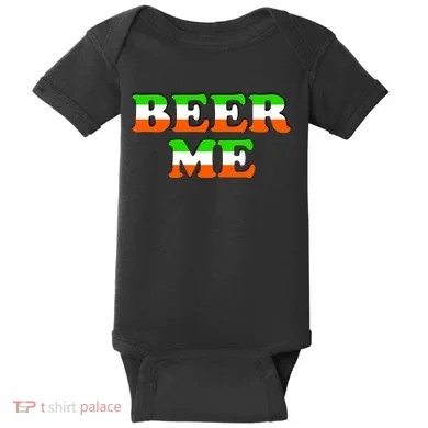 Beer Me St. Patrick's Day Baby Bodysuit