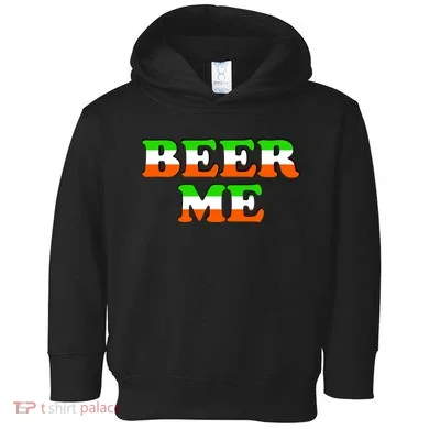 Beer Me St. Patrick's Day Toddler Hoodie