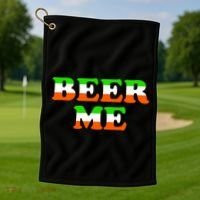 Beer Me St. Patrick's Day Golf Towel thumb 1
