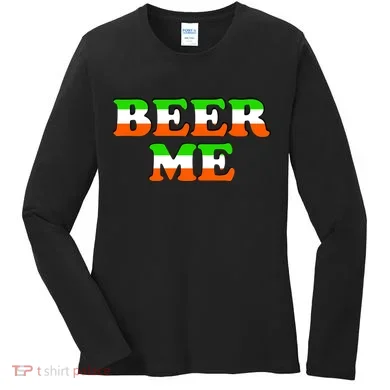 Beer Me St. Patrick's Day Women's Long Sleeve Shirt