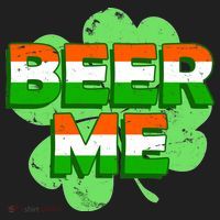 Beer Me St. Patrick's Day Irish Flag Clover Women's Sweatshirt thumb 2