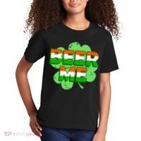 Beer Me St. Patrick's Day Irish Flag Clover Kids T-Shirt thumb 2