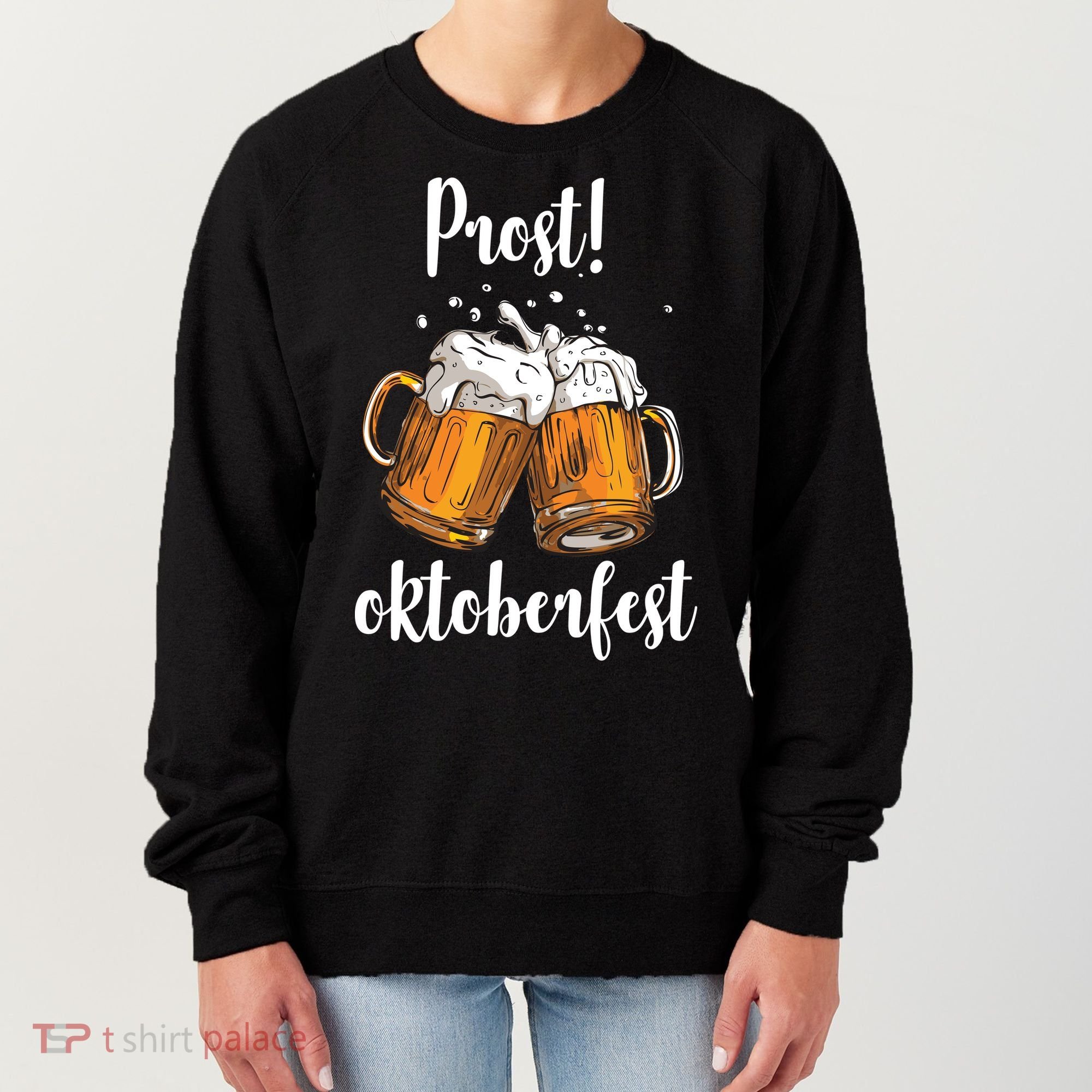 Beer Oktoberfest Prost Cheers Women's Sweatshirt