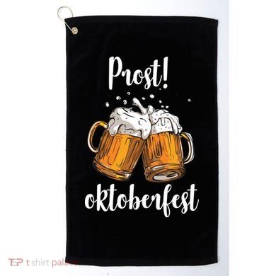 Beer Oktoberfest Prost Cheers Golf Towel