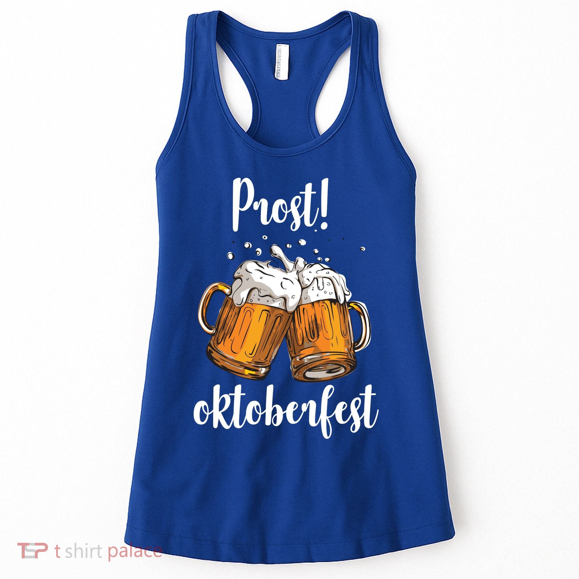 Beer Oktoberfest Prost Cheers Women's Tank Top