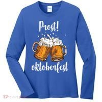 Beer Oktoberfest Prost Cheers Women's Long Sleeve Shirt thumb 0