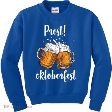Beer Oktoberfest Prost Cheers Kids Sweatshirt