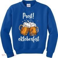 Beer Oktoberfest Prost Cheers Kids Sweatshirt thumb 0