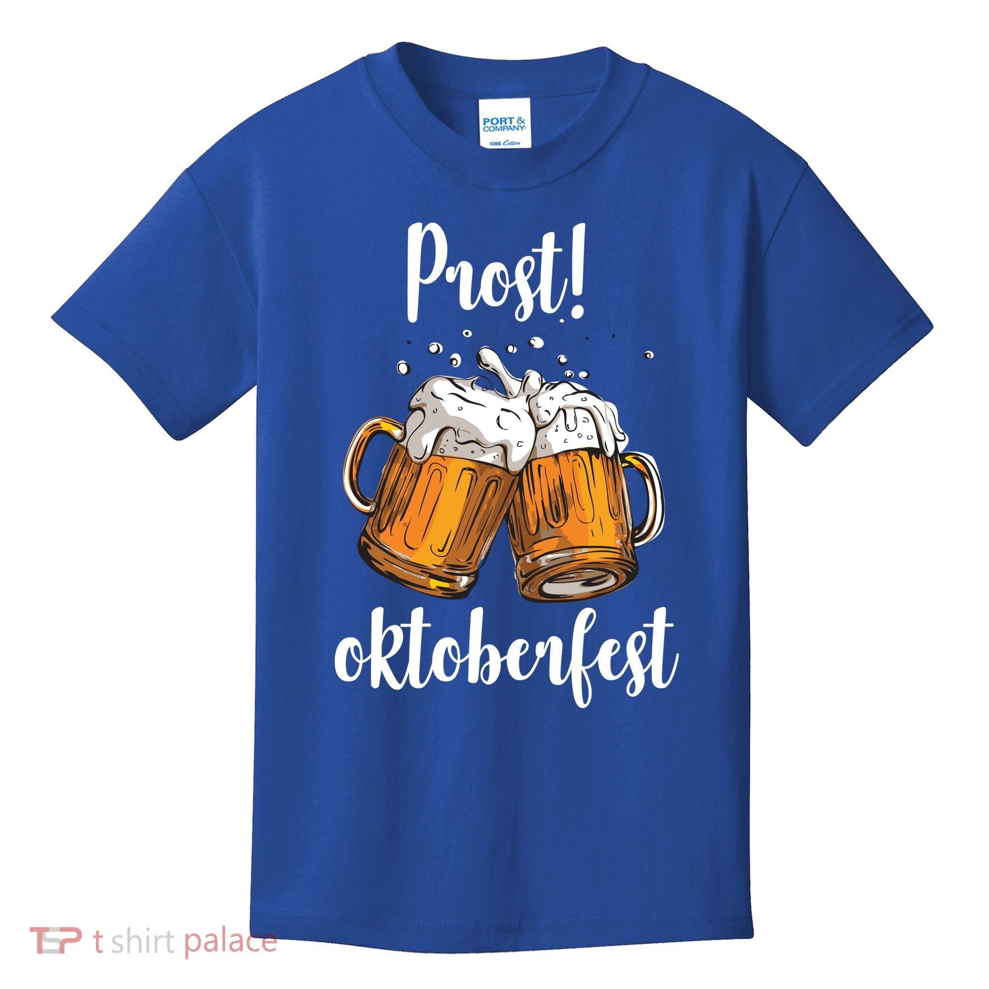 Beer Oktoberfest Prost Cheers Kids T-Shirt