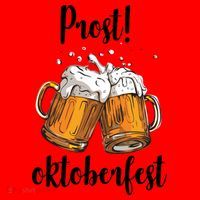 Beer Oktoberfest Prost Cheers Santa Hat thumb 1