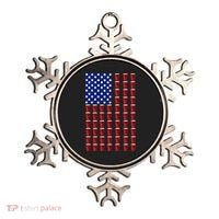 Beer Pong USA American Flag Ornament thumb 0
