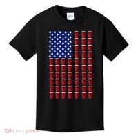 Beer Pong USA American Flag Kids T-Shirt thumb 0