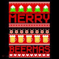 Beer Ugly Christmas Sweater Merry Beermas Coffee Mug thumb 5